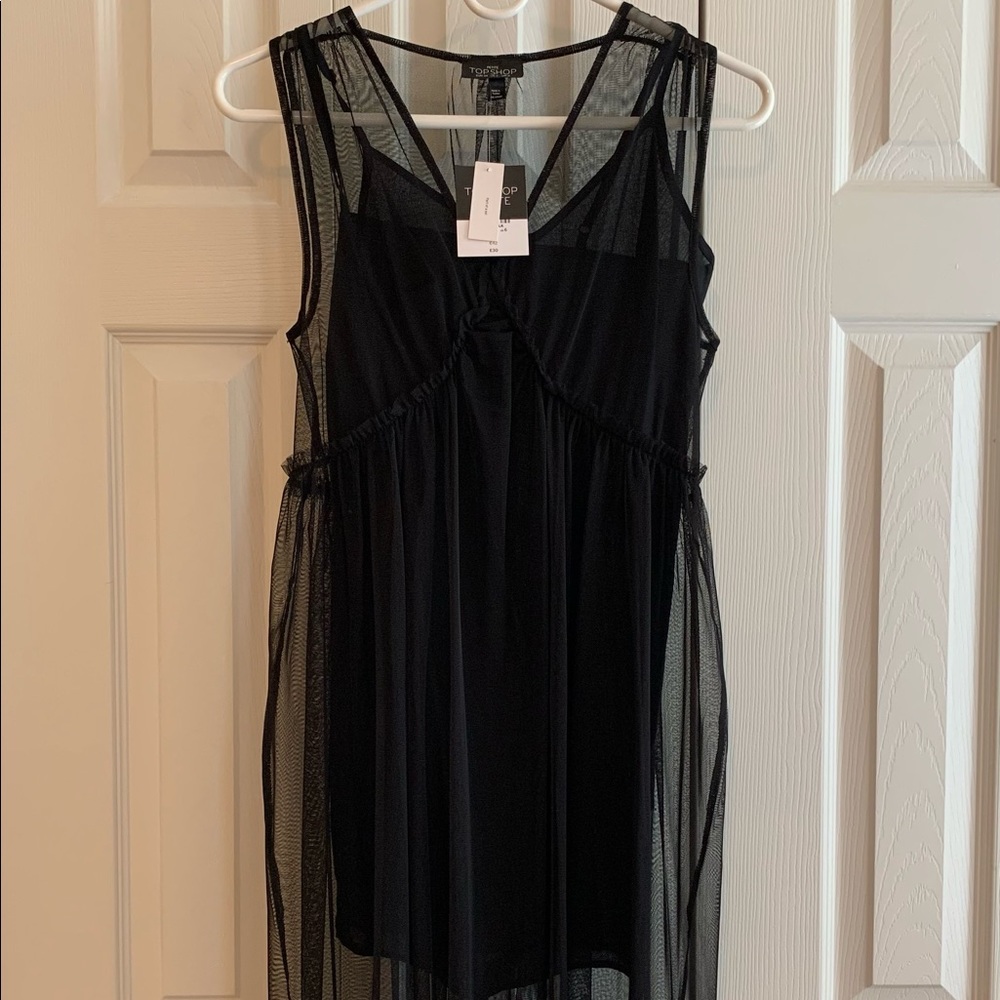 New TOPSHOP Petite Top/Dress Cami Inside Size US 2